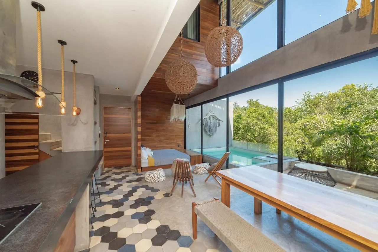 Вилла Great Value Luxury Penthouse Aldea Zama Тулум Дом отдыха